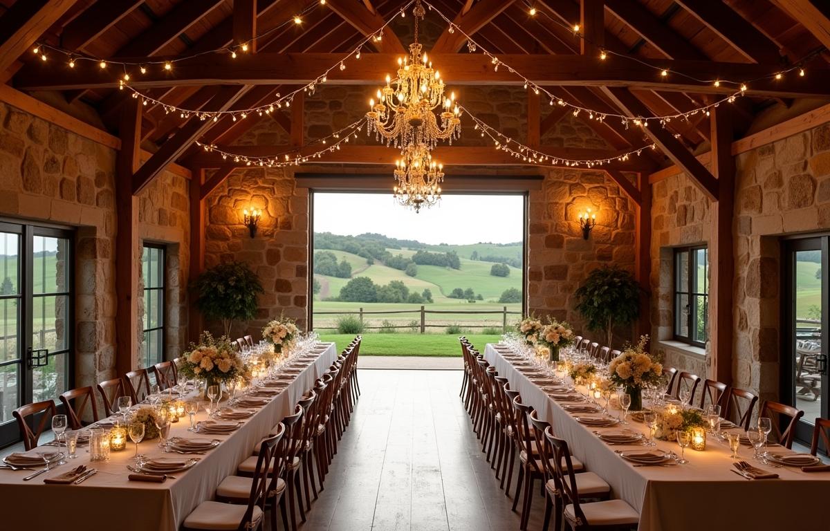 Barn Wedding Venues That Combine Rustic and Refined