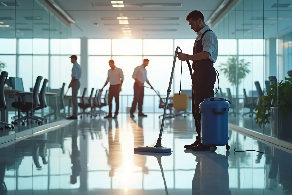 professional commercial cleaning services boosting workplace hygiene and long-term roi