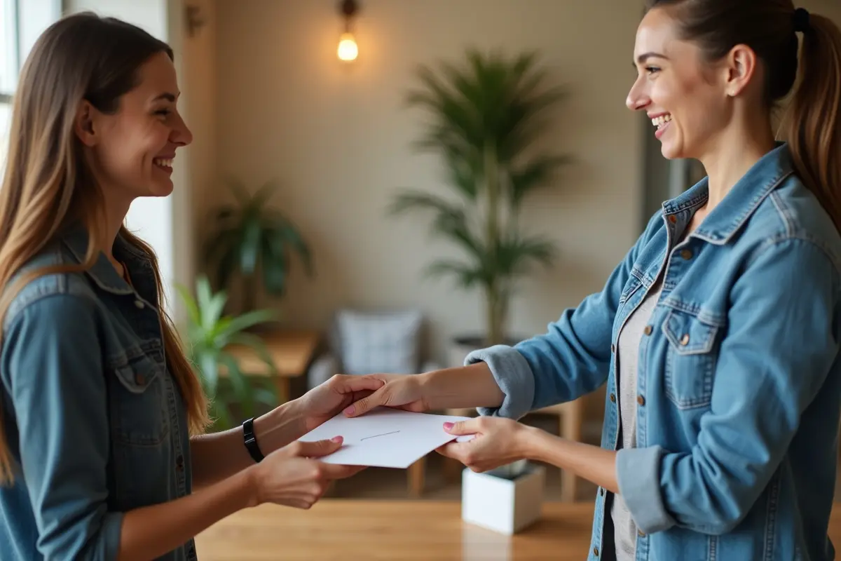 donor using simple methods to make effective charitable contributions