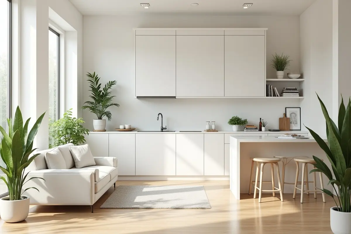 clean and organized home with spotless interior and fresh appearance